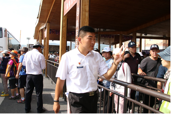 季节性协管员 在服务一线学榜样